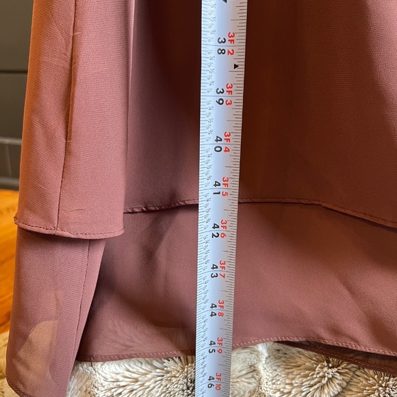 Bella Formals - Chocolate Brown Formal Dress - Size 6 - Picture 9 of 10